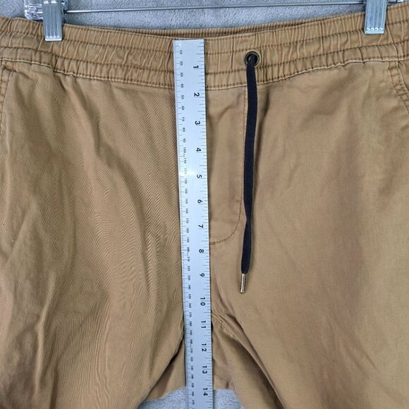 Mens Hollister Khaki Skinny Jogger Pants Advanced Stretch Cotton Size L - Picture 6 of 12